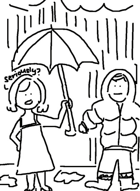 Raining Day Drawing at GetDrawings | Free download