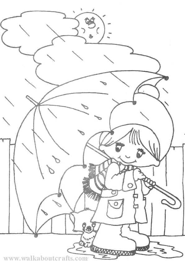 596x850 Amazing Rainy Day Coloring Pages 50 In Free Coloring Kids