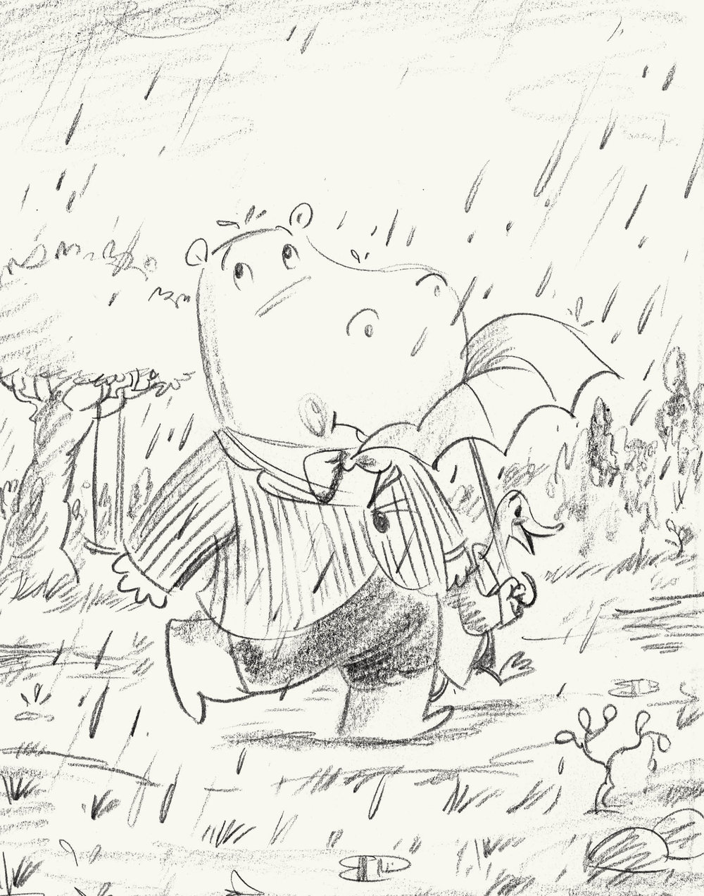 1000x1273 Duck And Hippo Andrew Joyner