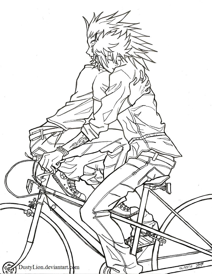 849x1099 Akuroku Rainy Day Favors Line By Dustylion