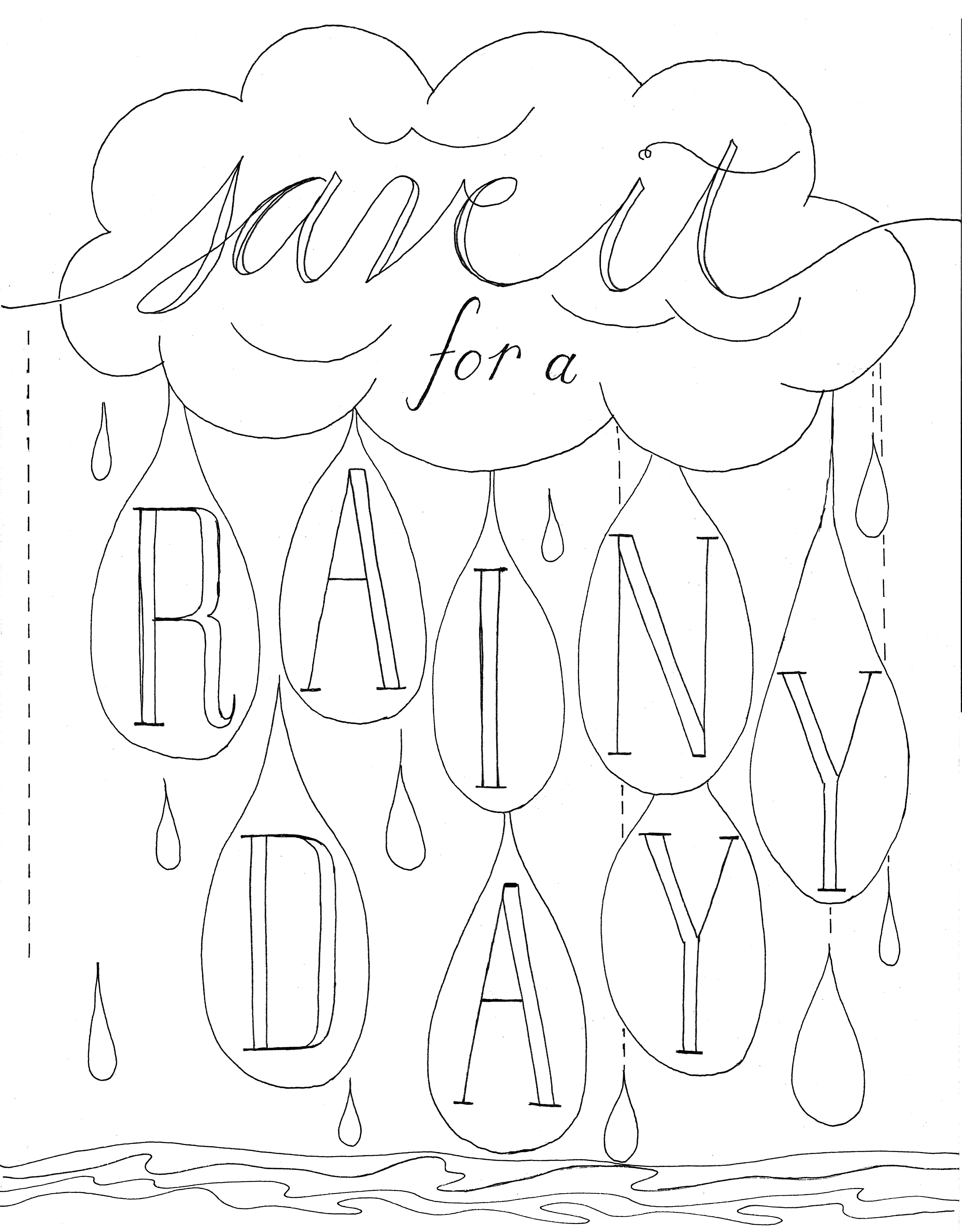 5414x6932 Save It For A Rainy Day Jennifer Hines Designs