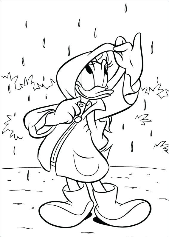 567x794 Rainy Day Coloring Pages For Preschoolers