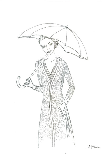 438x668 Rainy Day Drawing