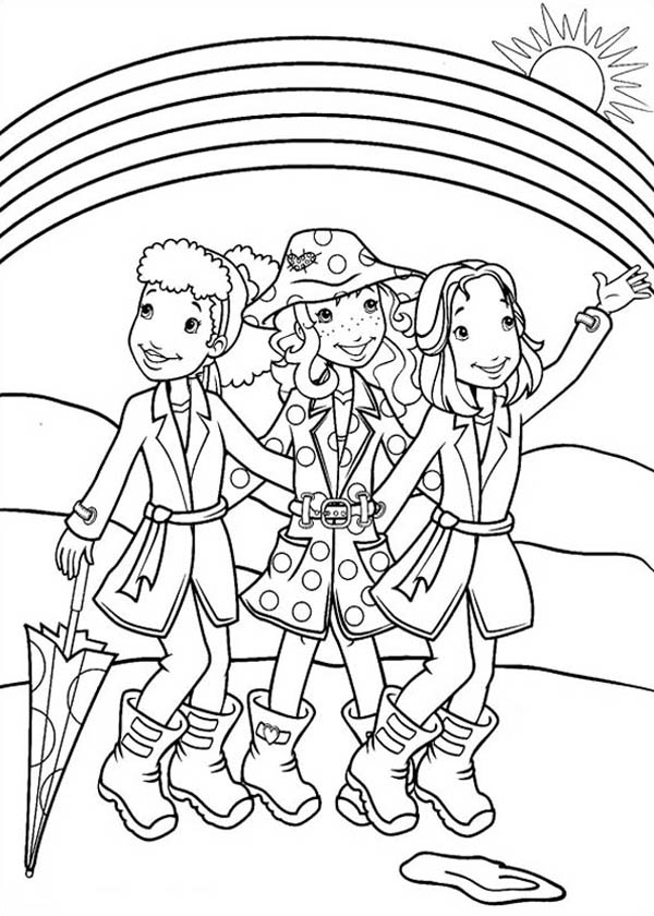 600x840 Rainy Day Coloring Pages For Girls Printable To Sweet Draw Print