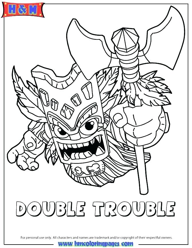 670x867 Amazing Skylander Coloring Page New Best Colouring Images On Pages