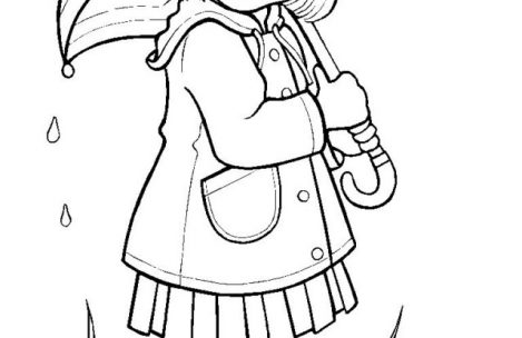 469x304 Rainy Day Coloring Pages For Girls Just Colorings