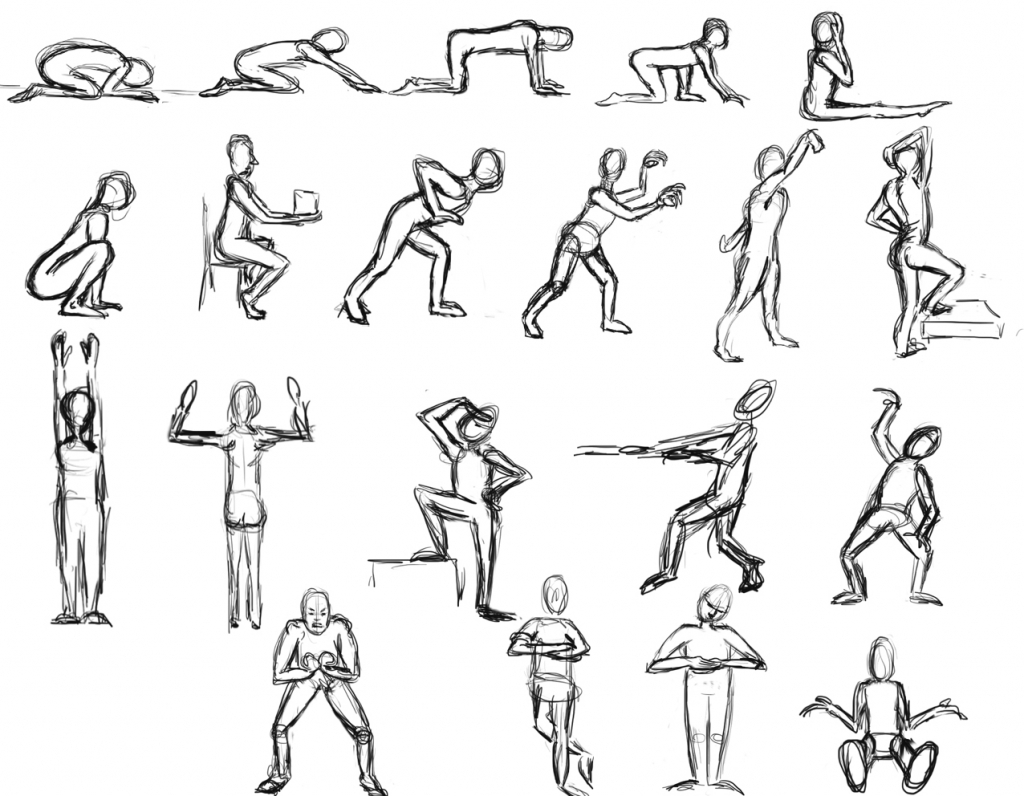 1024x796 Cartoon Figure Drawing More Like Anime Figure Drawing