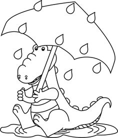 236x276 Rainy Weather Clipart Black And White