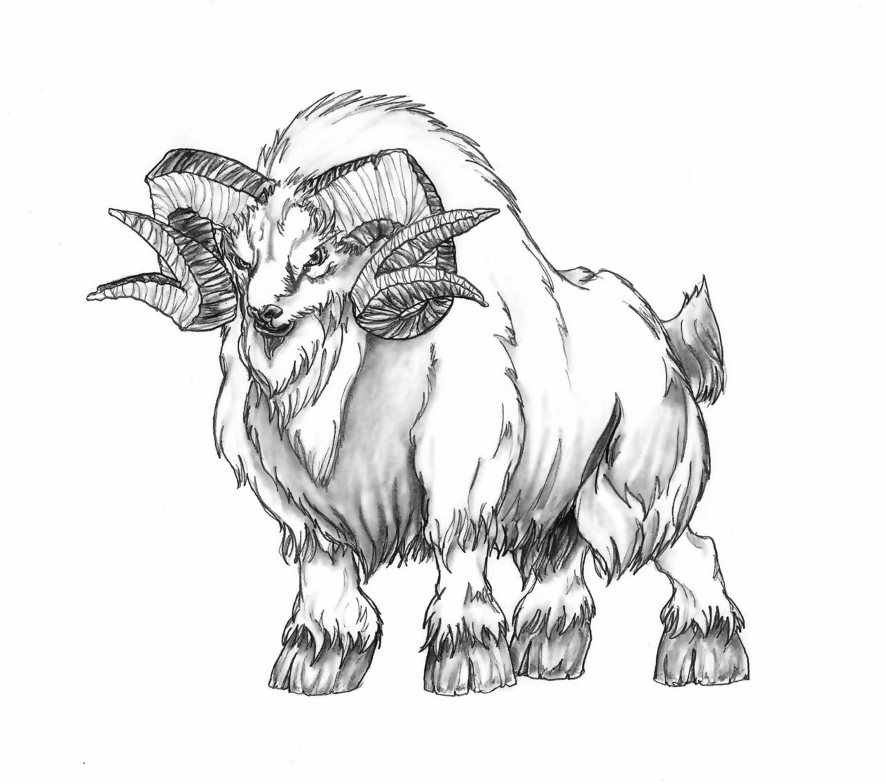 1280x1131 Dire Ram By Butterfrog