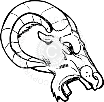 Ram Head Drawing at GetDrawings.com | Free for personal use Ram Head