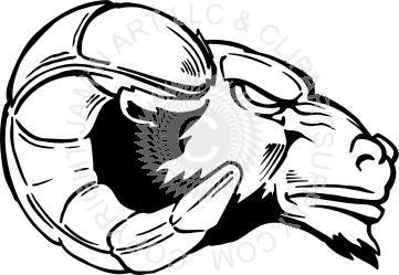 361x249 Ram Head Facing Right Side