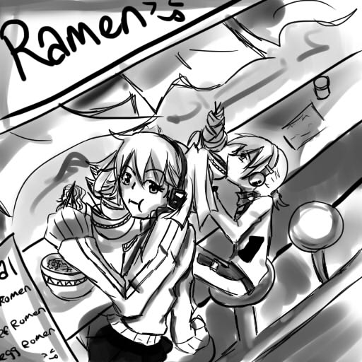512x512 Ene And Konoha Ramen Art Contest By Princesssakura258