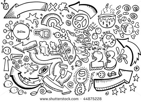 450x328 Doodle Cluster Layout