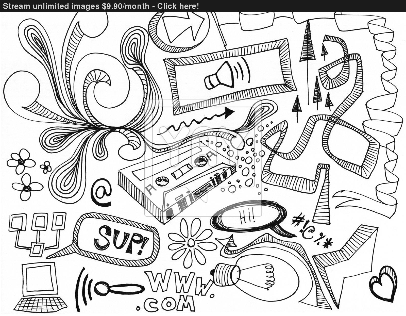 1600x1245 Random Doodles