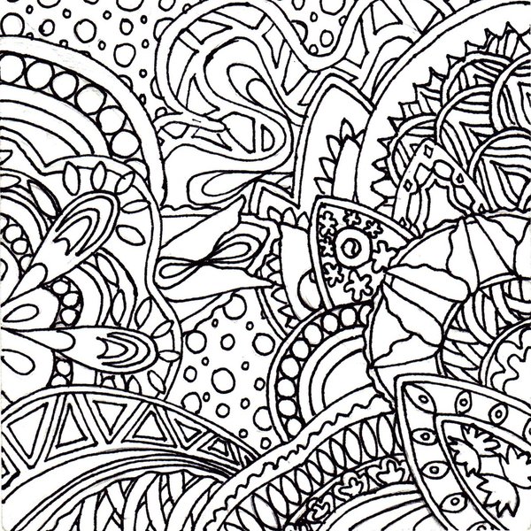 600x600 Random Origami Pattern By Aoiyoru