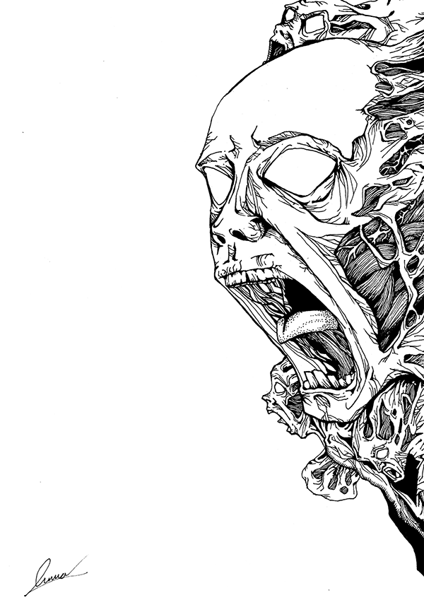 600x849 Mind Rape Line Art I On Behance