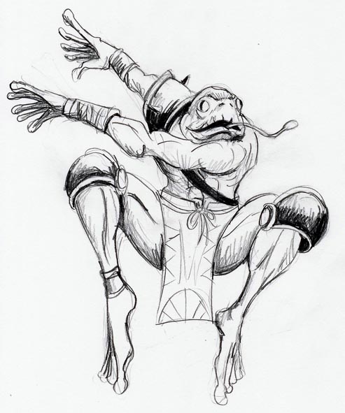 493x591 Oldhammer On A Budget Rape Lizards Aka Fimir!