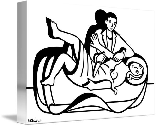 650x526 Rape Of Lucretia By Alexander Chubar