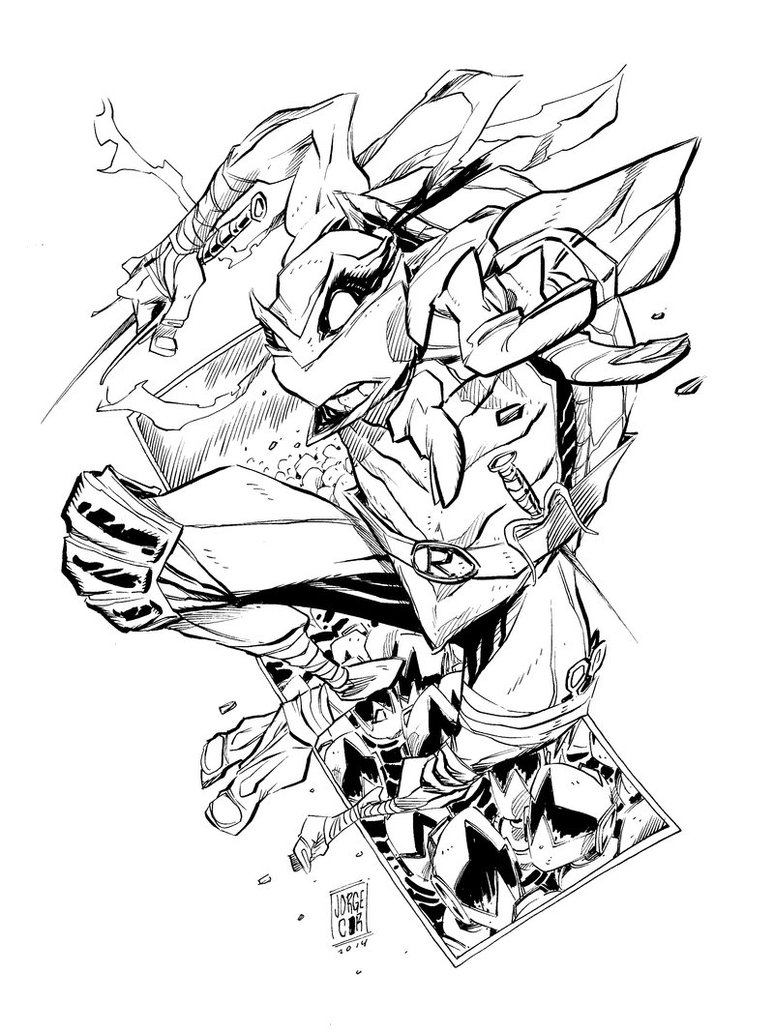 774x1032 Raphael Tmnt By Jorgecor