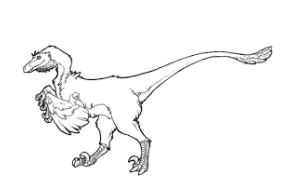 284x195 Dinosaur Jurassic Park Indominus Rex Coloring Page