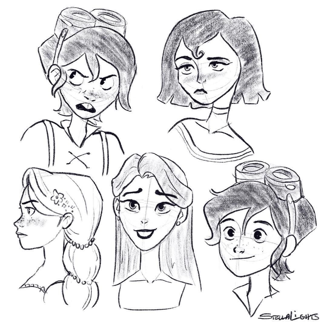 1080x1065 Tangled The Series Sketch Dump Because I Love This Show Sm