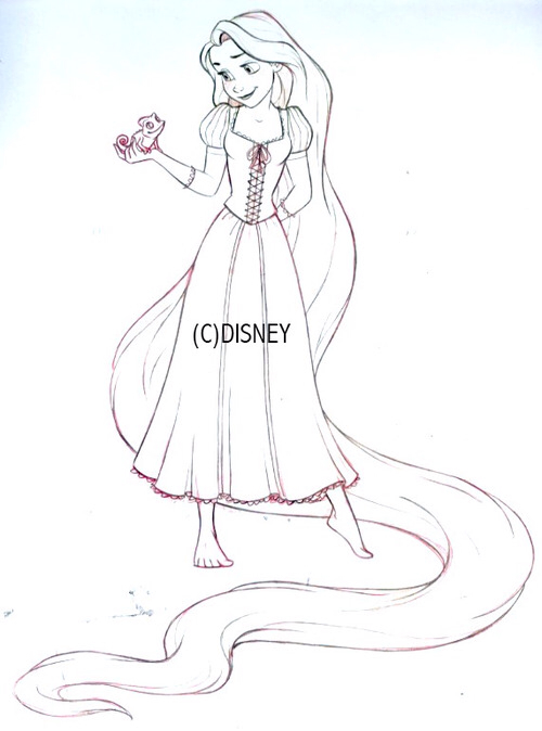 500x674 Rapunzel By Steve Thompson Disney Is My Everything