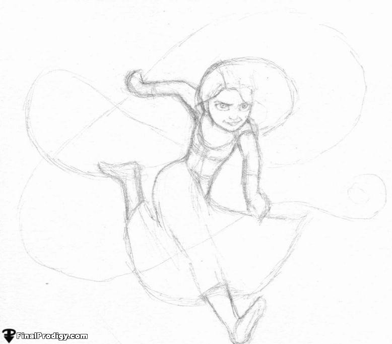 778x682 How To Draw Rapunzel, Tangled