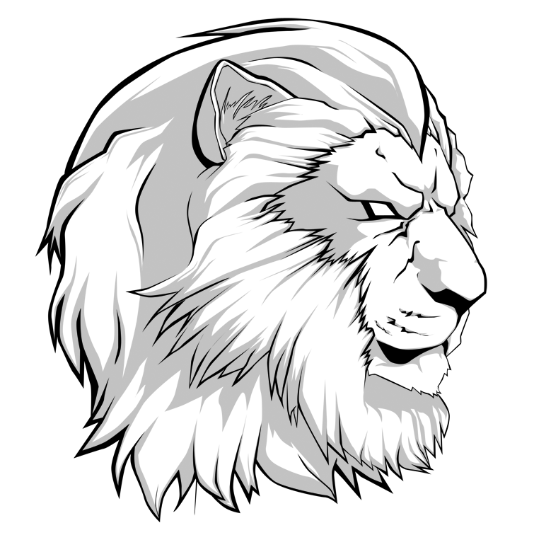 755x756 Lion By Ice Vision