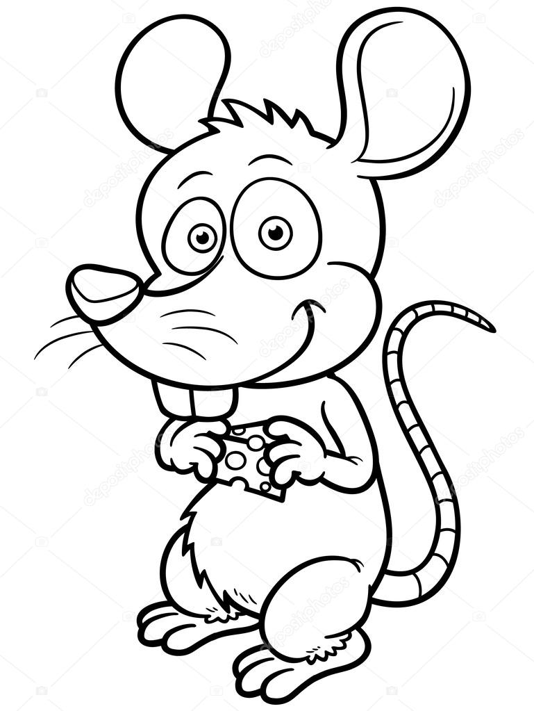 769x1023 Cartoon Rat Stock Vector Sararoom