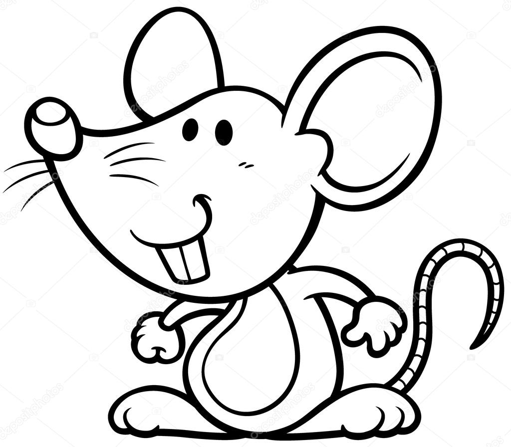 1024x896 Cartoon Rat Stock Vector Sararoom