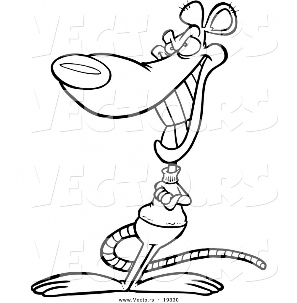 1004x1024 Cartoon Drawings Rats Coloring Rat Coloring Pages