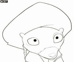 300x250 Rango Coloring Pages Printable Games