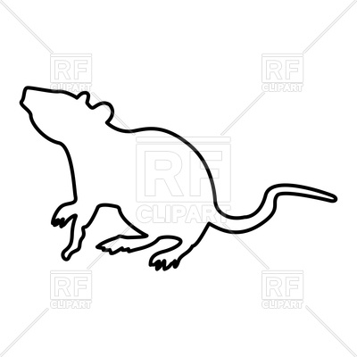 Rat Outline Drawing at GetDrawings | Free download