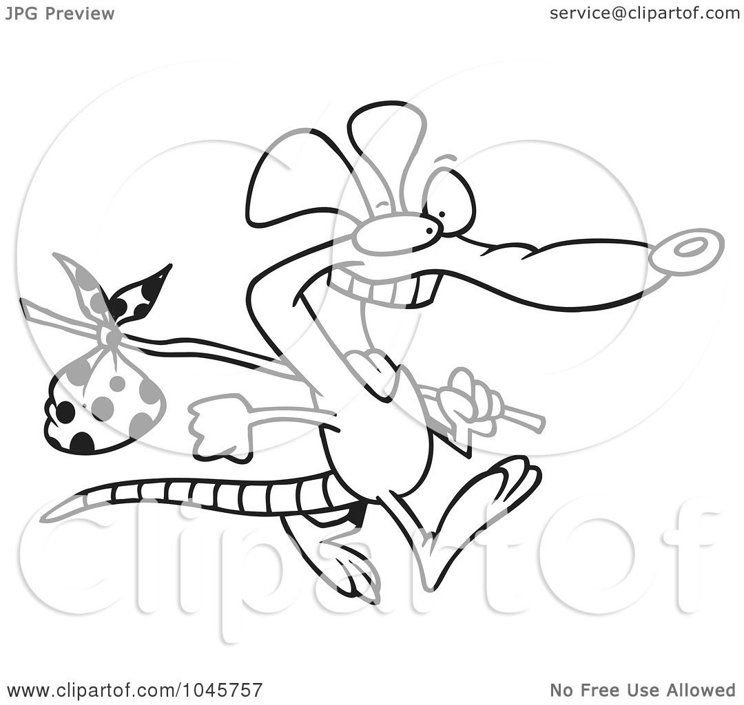 1080x1024 Royalty Free (Rf) Clip Art Illustration Of A Cartoon Black
