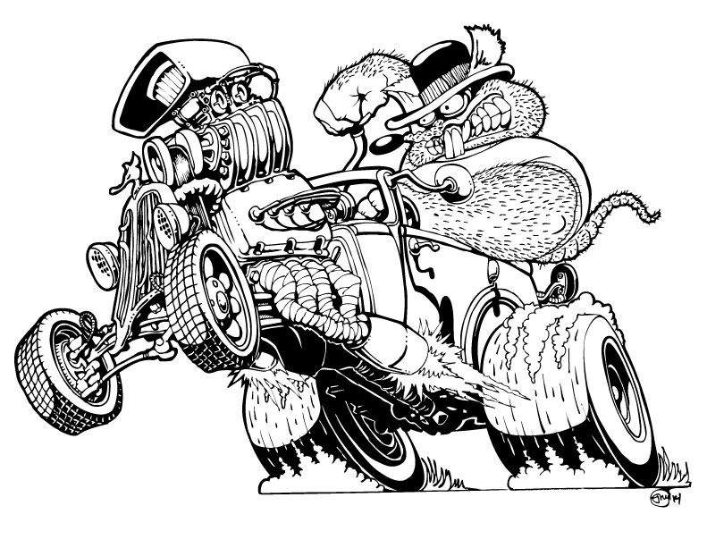 791x613 Ratrod Tee Design1026 By Peterkat