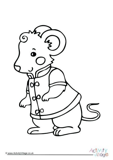 460x650 Rat Coloring Pages Affan