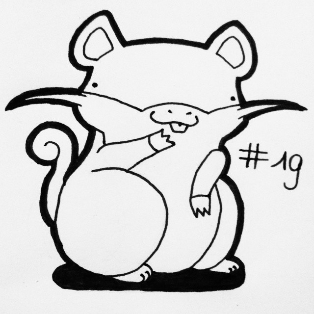 640x640 Rat Drawing Ink Doodle On Instagram