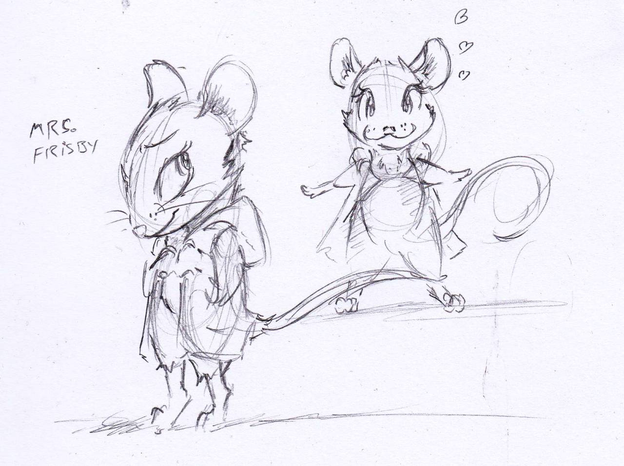 1280x956 Art From The Inmates Mrs Frisby From Frisby And The Rats