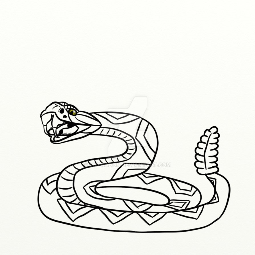 894x894 Basilisk The Rattlesnake By Mteradon