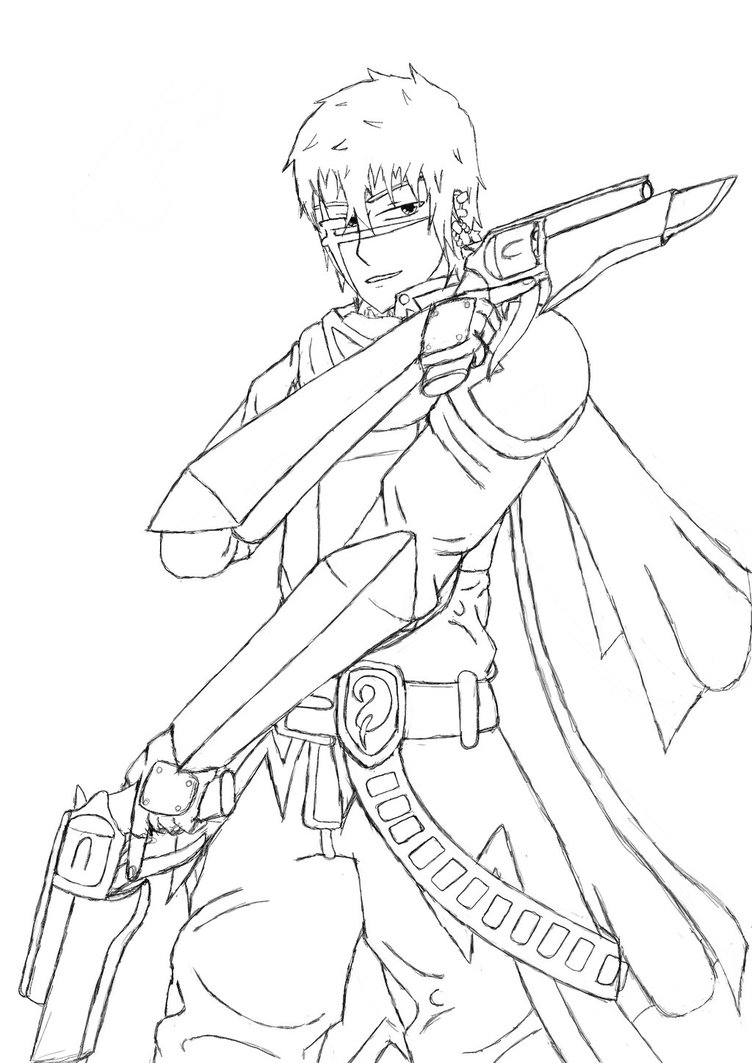 752x1063 Rwby Oc Dusk The Raven Rough Drawing By Grey Devil