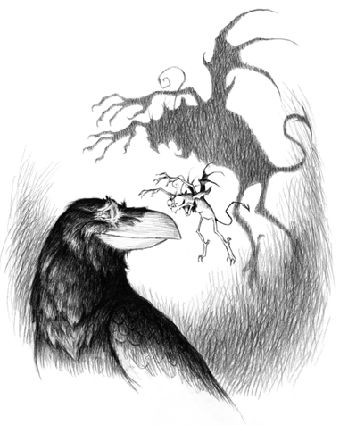 340x425 Mc Cobber Raven Whimsical Ravens, Crows