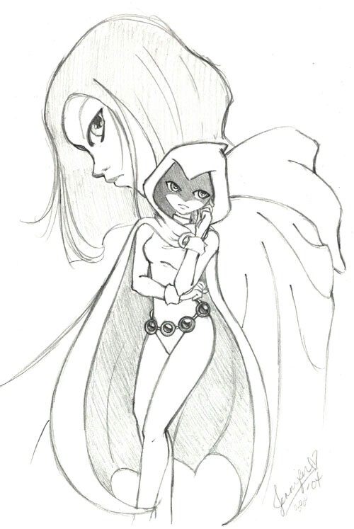 500x747 Pin By Marilyn Holley On Art Ravens, Teen Titans