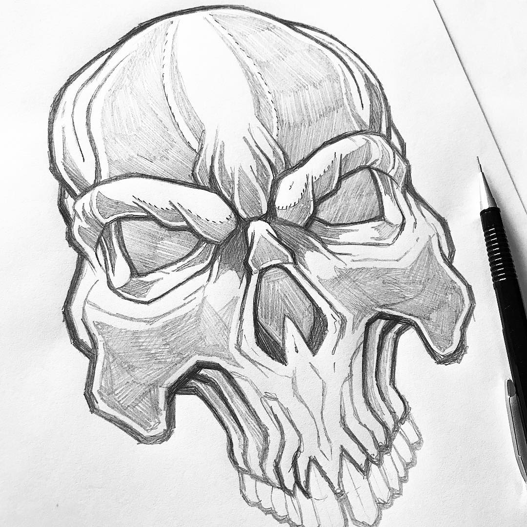 1080x1080 Skull Drawing Pencil Pencildrawing On Instagram