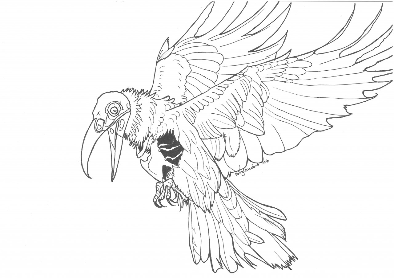 1280x905 Undead Raven By Jet3270