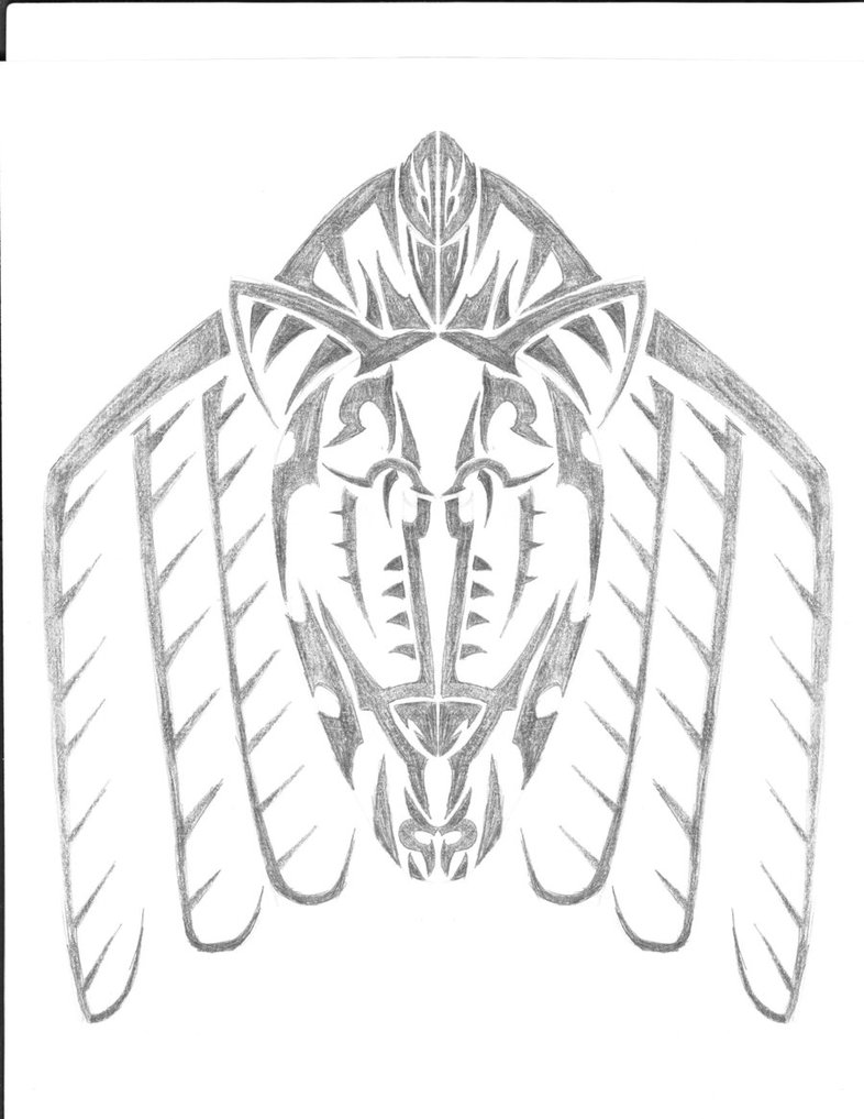 786x1017 Wolf And Raven Tattoo By Sewinglife