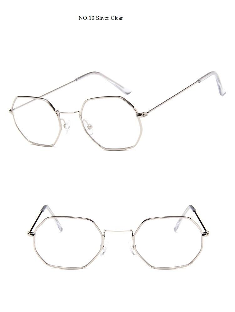 750x992 Polygon Jelly Color Small Size Sunglasses Women Sun Glasses Pink