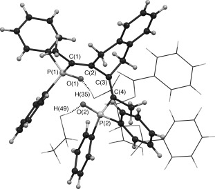 311x274 Ball And Stick Drawing The Single Crystal X Ray Structure
