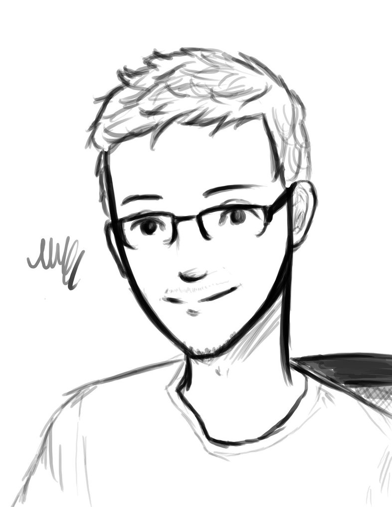 786x1017 Doodle Chris Ray Gun By Miloxyn