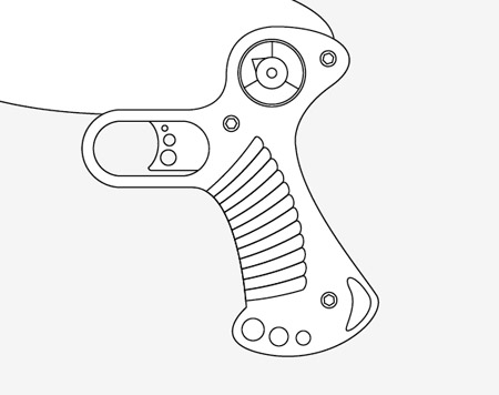 450x356 How To Create A Vector Linework Ray Gun Illustration