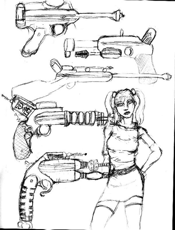 600x787 Ray Guns By Sci Fiwasabi